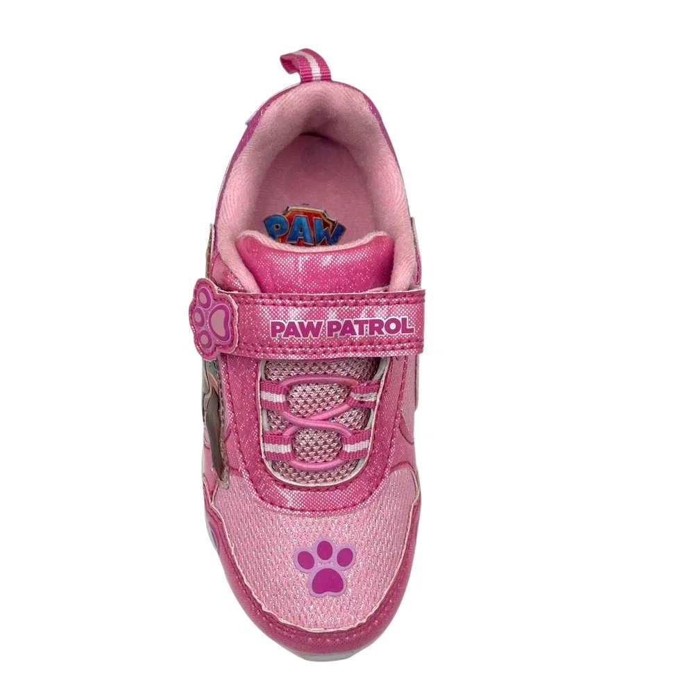 Nickelodeon Paw Patrol Little Girls Light-up Slip-on Shoes Size 12 Pink Purple‎